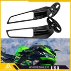 2PC Adjustable Winglet Wing Stealth Mirrors For Honda CBR600R CBR600RR CBR600F4i