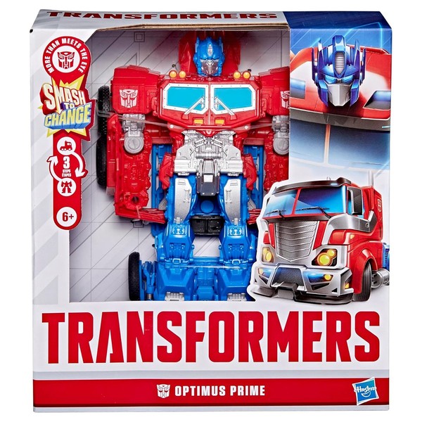 Hasbro Transformers Smash Changers Optimus Prime Actionfigur 6+ G2816-image