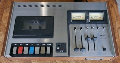 TEAC A-360S Stereo Cassette Deck -- For Parts or Repair