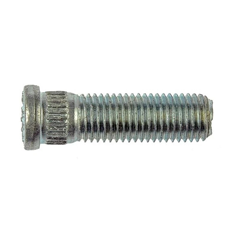 For Buick Lucerne 2006-2011 Wheel Stud | 10 Pieces | Steel Silver Serrated Style - Image 3 of 4