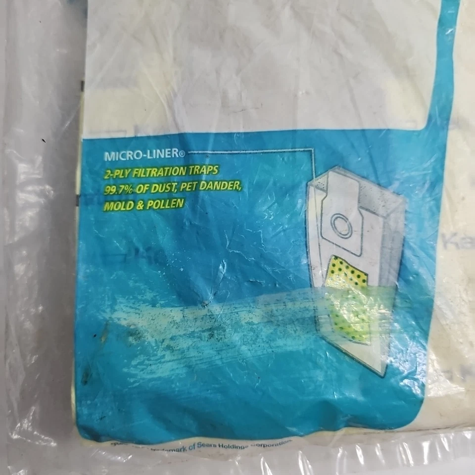 Kenmore Upright Type U Vacuum Bag Allergen Filtration 5 Bags Replacement - Image 3 of 4