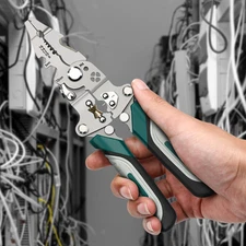 Multifunctional Wire Stripper Cable Cutter for Pressing Clamping Cutting