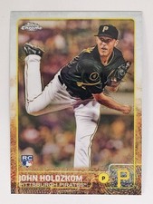2015 Topps Chrome #128 John Holdzkom Rookie RC
