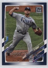 2021 Topps Royal Blue Yonny Chirinos #592 05gv