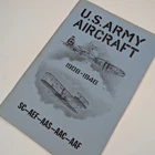 1964 US Army Aircraft 1908-1946 James Fahey WW2 Military Plane Reference Book