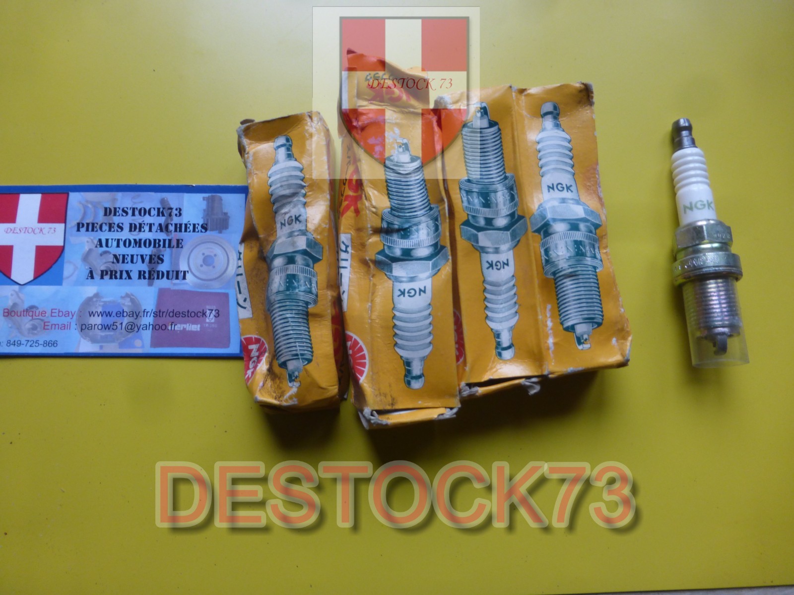 Bougies d'allumage NGK BCP5E 11 pack de 4 pièces neuves auto essence
