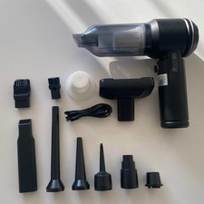 Mini-Handstaubsauger für Auto 17.000 Pa – 4-in-1 kabellos, bürstenlos, tragbar