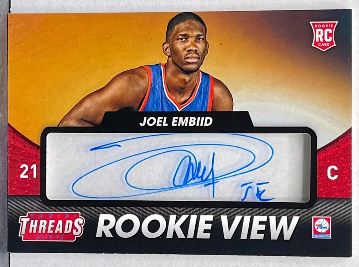 Joel Embiid Basketball Sports Trading Cards & Accessories Rookie