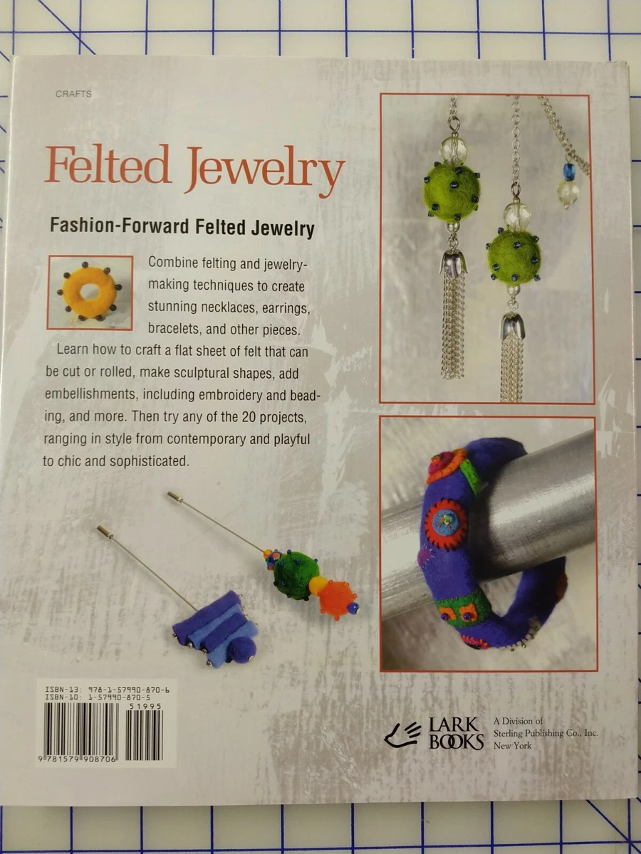 Felted jewelry 20 stylish designs sale