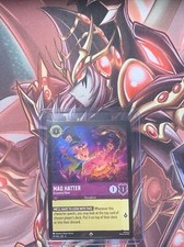 x1 Mad Hatter - Eccentric Host - 59/204 - Super Rare Lorcana Azurite Sea M/NM