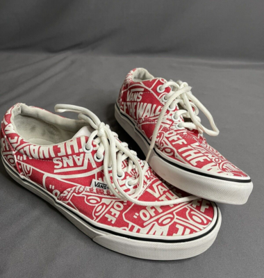 Vans Off the Wall Skate Shoes Mens 6.5 Low Top Graphic Logo  display picture 1