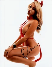 Ella Bella Super Sexy Instagram Adult Model Signed 8x10 Photo COA 13