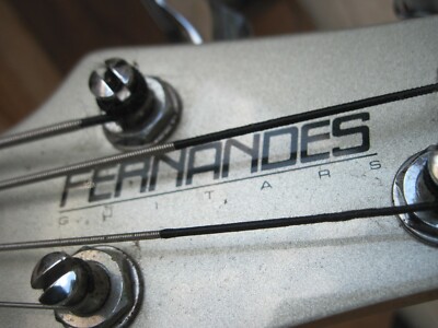 Fernandes エレキベース 4弦 グレー FERNANDES BASS GUITAR 4 STRING (SILVER) | eBay