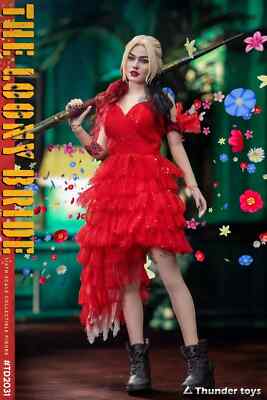 IN STOCK New Thunder Toys TD2031 1/6 Crazy Bride Harley 12