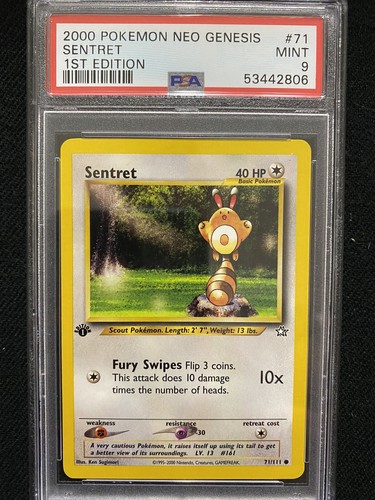 Sentret (1st Edition) graded PSA 9 for sale on eBay