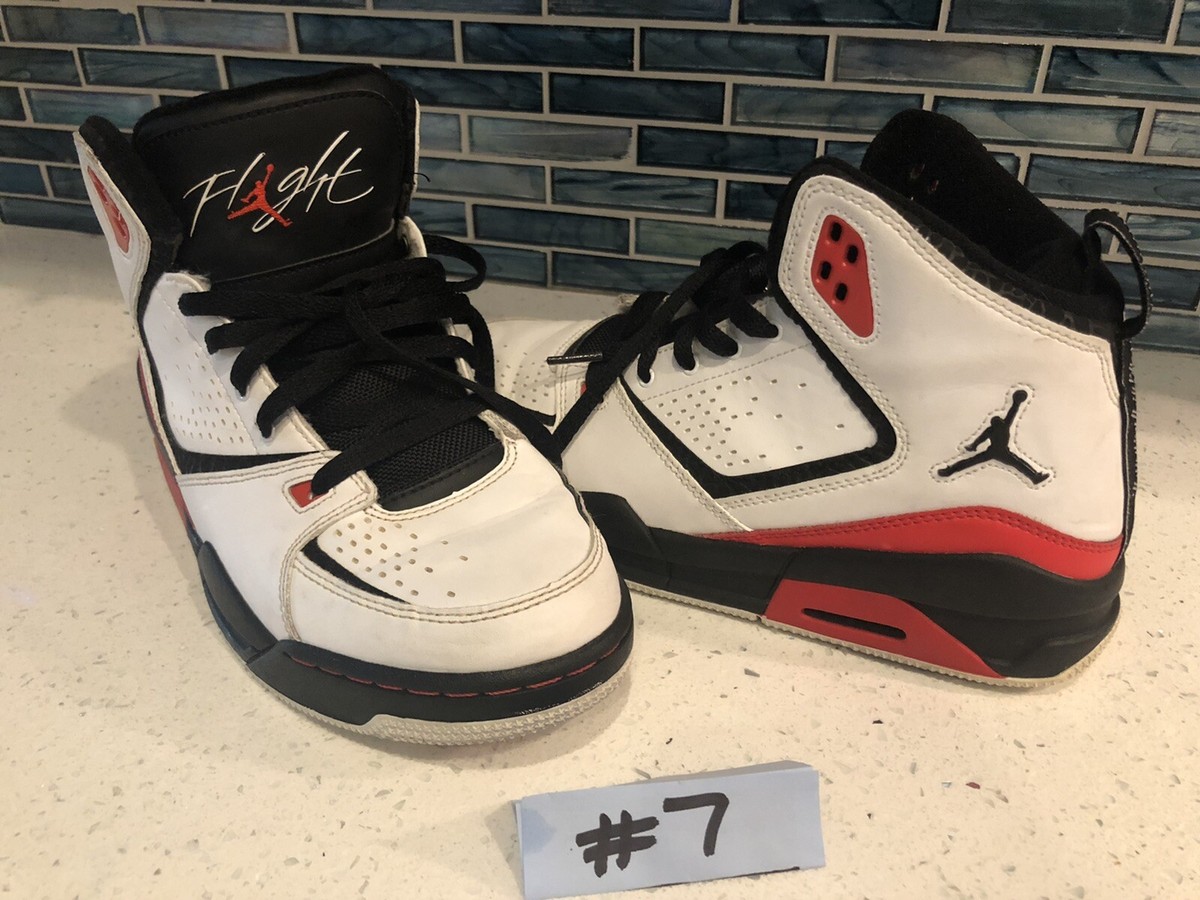 Nike Air Jordan Flight SC-2 Sneaker Black, White and Red Shoes