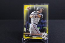 2017 Bowman CHRIS SHAW YELLOW RETAIL #BP14 San Francisco Giants