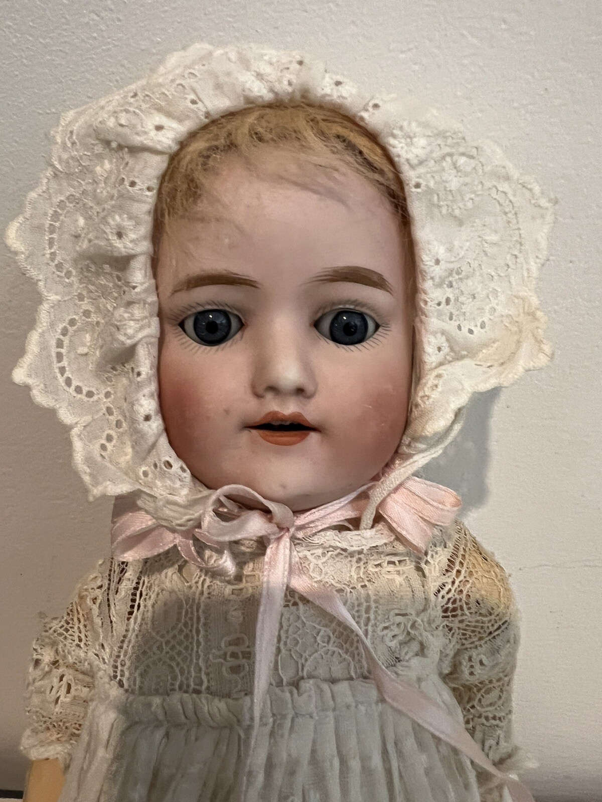 ANTIQUE Doll Fair Condition 30 Cm Tall Sleep Eyes eBay
