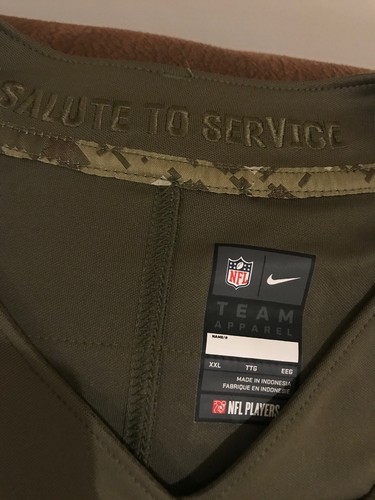 Nike Salute To Service Miami Dolphins Jarvis Landry NFL Jersey NWTSize 2XL Women - Picture 8 of 11