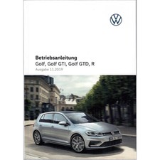 VW Golf 7 VII Betriebsanleitung Bordbuch DEUTSCH Bedienungsanleitung