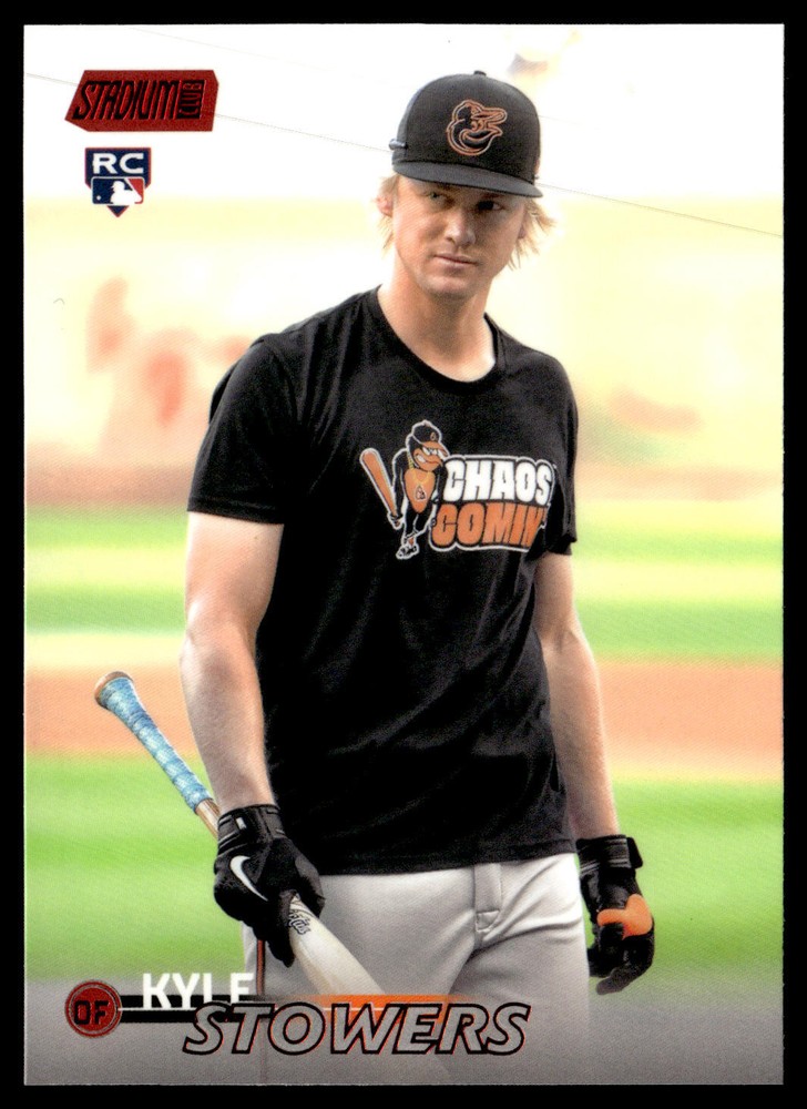 2023 Stadium Club Kyle Stowers #57 Red Foil RC Baltimore Orioles