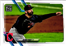 2021 Topps #273 Oliver Perez Cleveland Indians