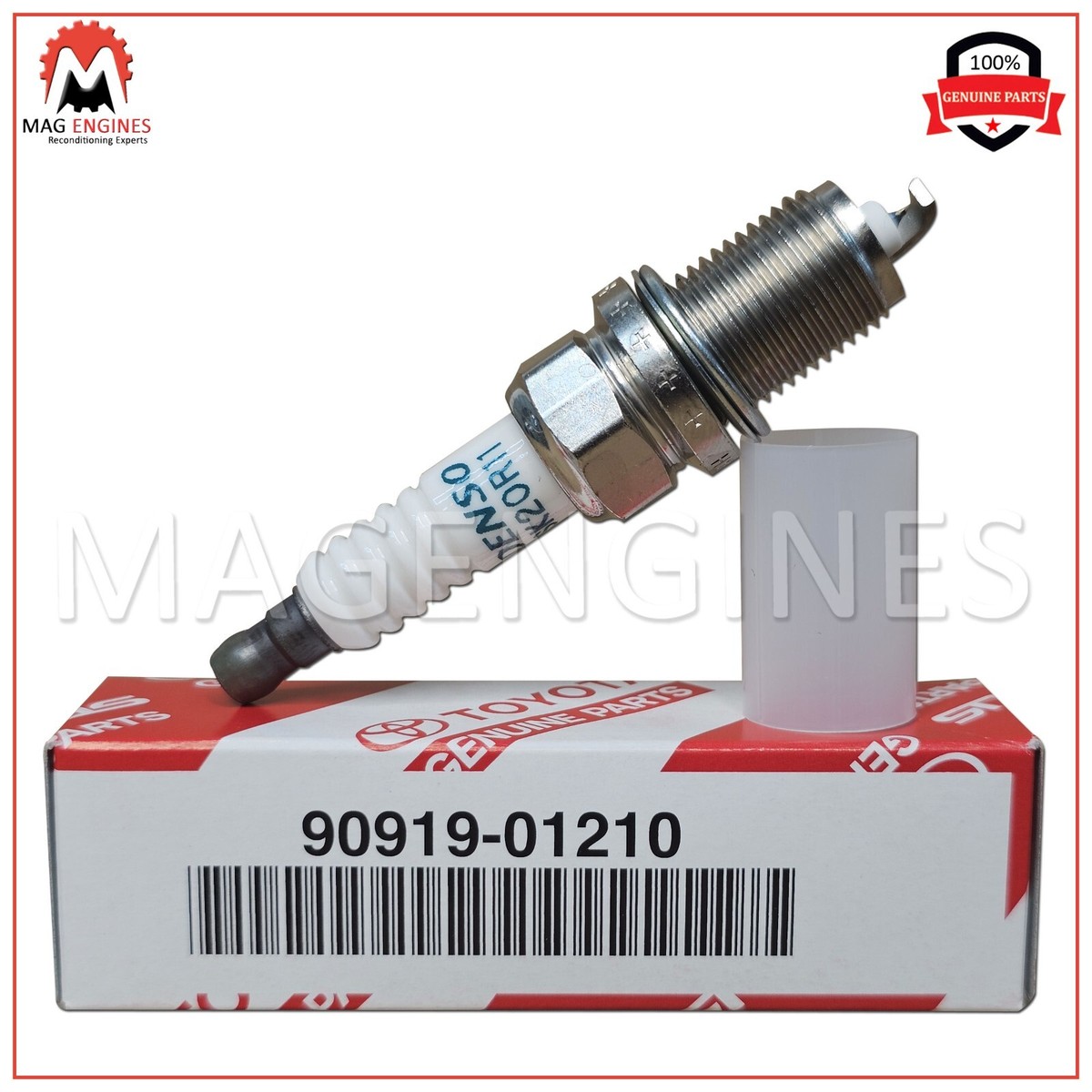 90919-01210 x4 GENUINE OEM SPARK PLUG SET 1AZ-FE & 2AZ-FE/FXE 2.0