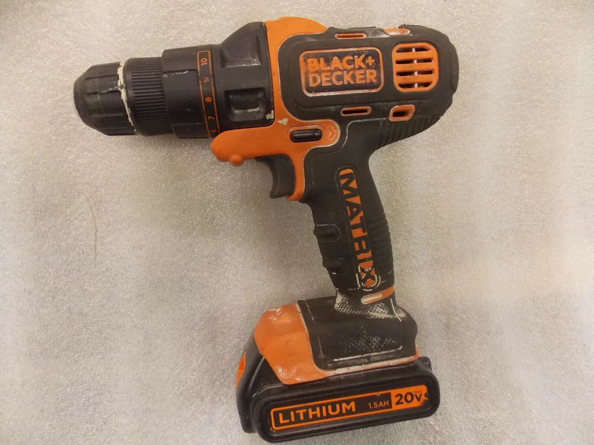 Black & Decker - BDCDMT120C - Matrix 20V Max Lithium Drill/Driver