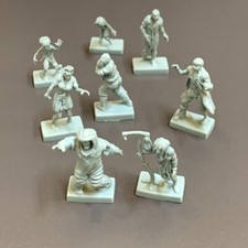 8X Zombie for Dungeons  Dragon Board Game Miniatures Role Playing Reaper Figure