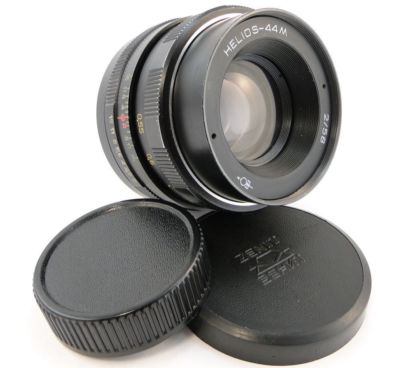  SERVICED  HELIOS 44m Lens + Adapt. Fuji X-Mount FX X-Pro 1 2 X-T 2 3 20 30 100