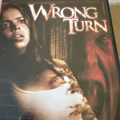 Wrong Turn Used DVD (USA) movie Eliza Dushku Bonus Features Horror halloween