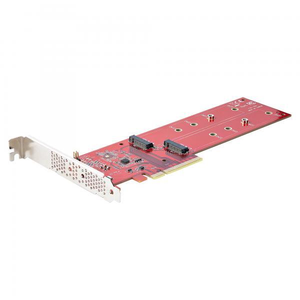 Startech - Data Storage ADATTATORE PCI EXPRESS M.2 NVME - PCIE A DOPPIO SSD M.2