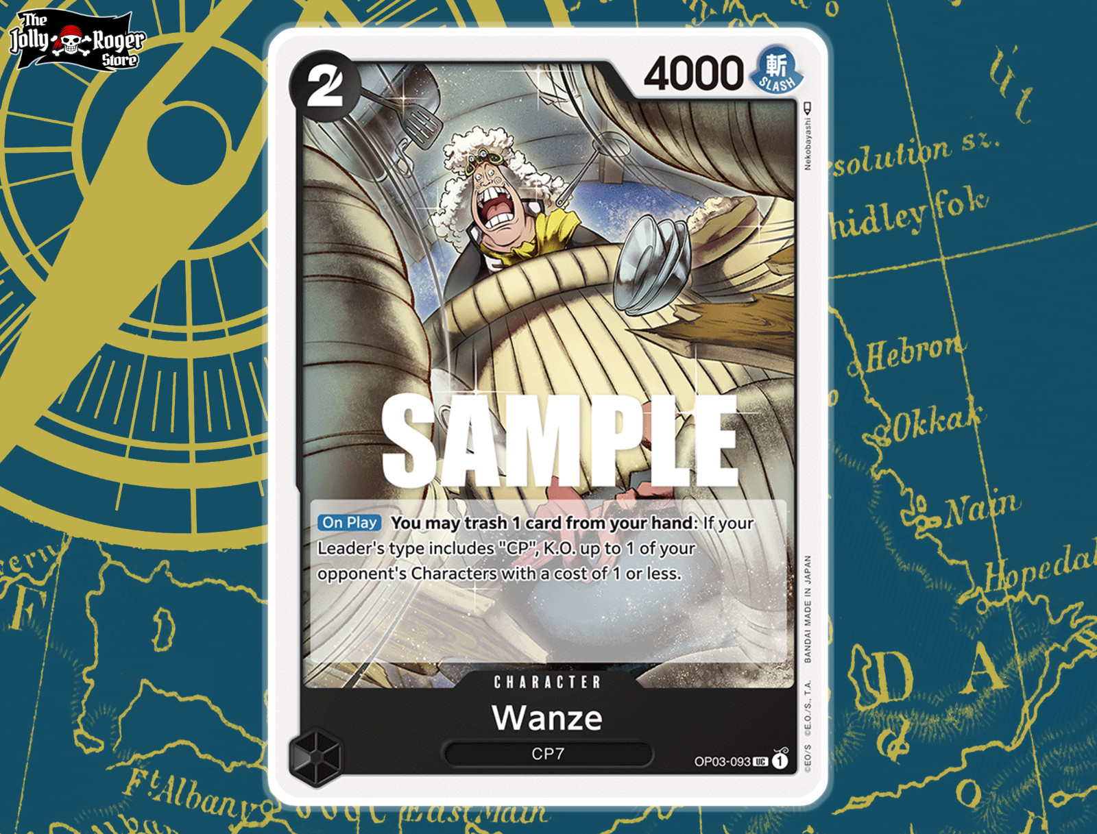 OP03-093 - Wanze | ONE PIECE Card Game