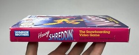 Nintendo NES Heavy Shreddin&rsquo; Original Box + Manual Only *Wear* *No Game*
