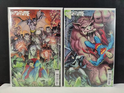 BATMAN/SUPERMAN 1 2 VARIANT SET FUTURE STATE DC COMICS 2021 NM/NM+/UNREAD