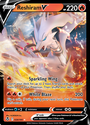 024/195 - Reshiram V – Cup of Cards