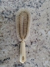 Vintage Fuller 1937 Lint Clothes Brush Cream Bakelite Handle 9.25" Made in USA