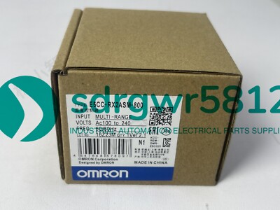 E5CC-RX2ASM-800 OMRON Temperature Controller 100-240VAC One New In Box