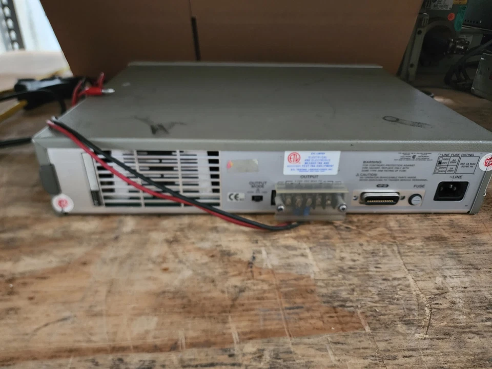 HP/Agilent 6632A System DC Power Supply 0-20V/0-5A/100W - Image 3 of 3