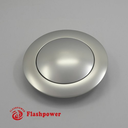 Billet Aluminum Steering Wheel Horn Button Big Plain Satin eBay