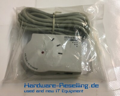 Joytel GT-USA460 USB Phone Adapter RJ-11 2,5mm Buchse Weiß