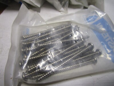 #8-15 x 2-1/2'' Phillips Pan Head 18-8 Type A Point S/S Sheet Metal Screw QTY 10