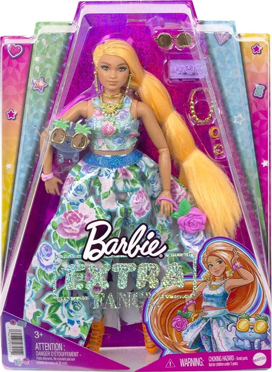Barbie Extra Fancy Doll and Accessories with Sunglasses more NEW 2022