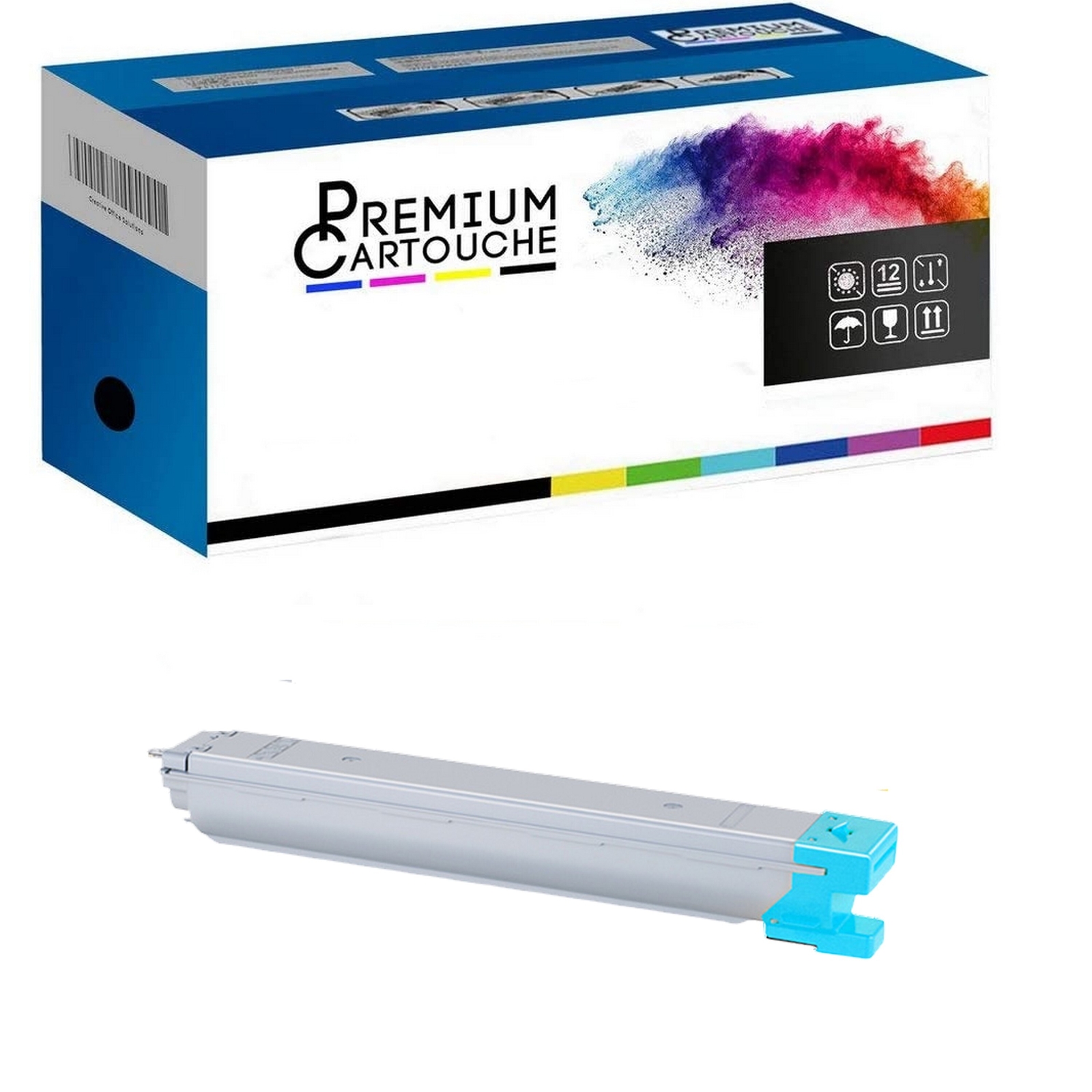 Toner W9041MC Cyan haute capacité 32000 pages pour LaserJet Managed