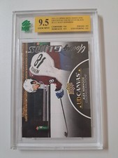 2021-22 UD Young Guns Black Canvas Alex Newhook RC MNT 9.5 Habs