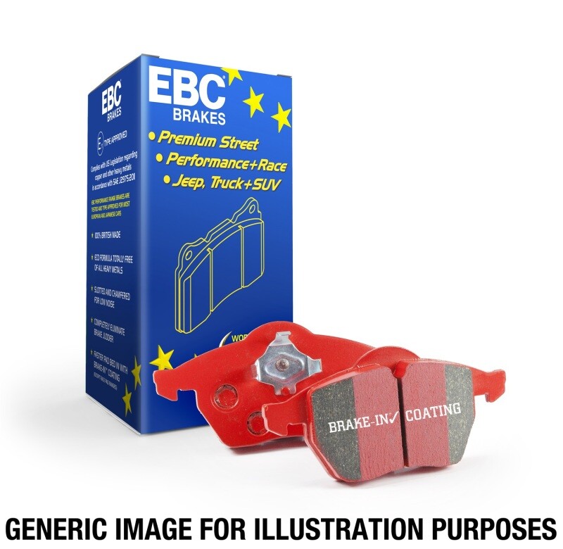EBC for 75-80 Lotus Esprit 2.0 Redstuff Rear Brake Pads - ebcDP3298C
