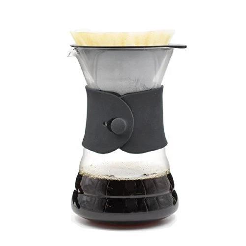 HARIO V60 jarra de goteo 700 ml negra para 1-4 tazas hecha en Japón VDD-02B NUEVO Foto 2 de 4