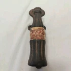Cast Iron Door Handle Coca Cola Advertising  Bottle Shaped Vintage Sold As Is