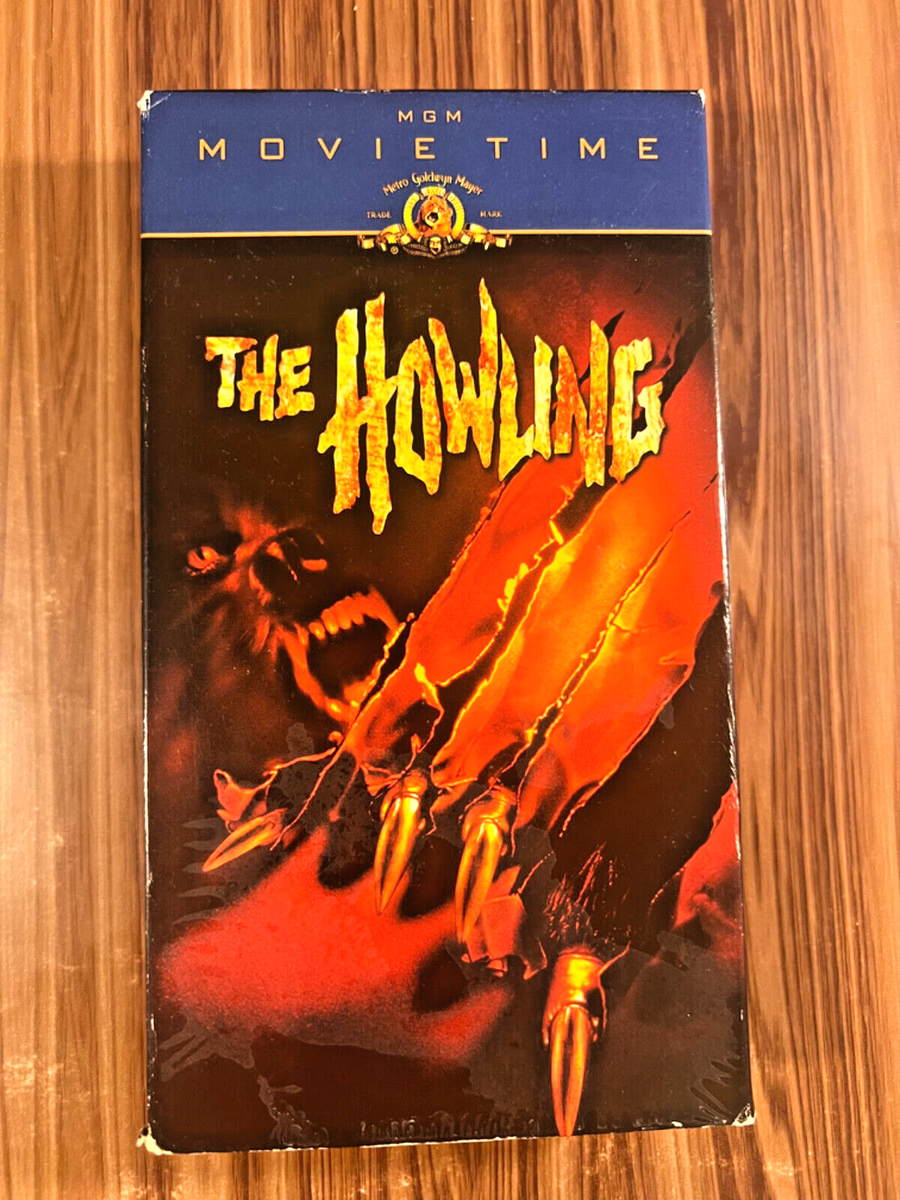 The Howling VHS 1980 Movie Horror Werewolf Sci-Fi Cult Gore