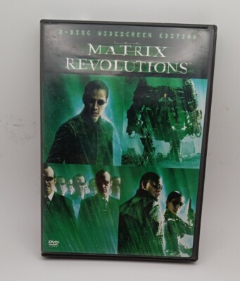 The Matrix Revolutions (DVD, 2003) Keanu Reeves -PRE-OWNED VERY GOOD 